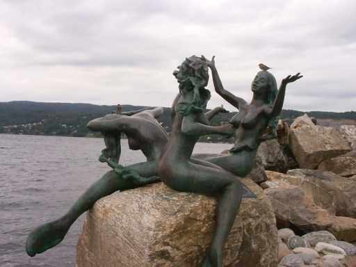Havenvrouwen van Drøbak