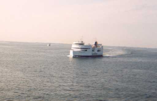 Ferry from Denmark to Germany