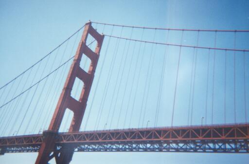 Golden Gate bridge in San Francisco