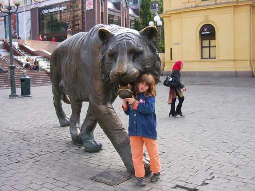 Tijger in Oslo