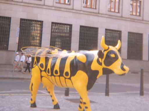 Cowparade in Praag